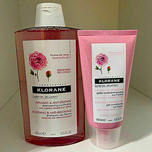 Klorane‎ Soothing & Anti-Irritating with Peony Shampoo and Conditioner